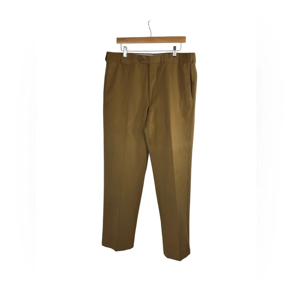 Coppley Brent 100% cotton tan dress pants size 36R - Picture 1 of 6